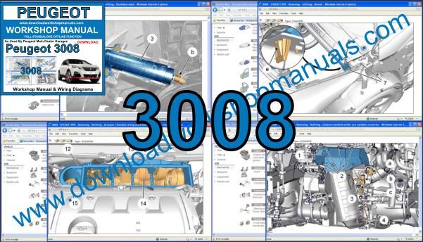 Peugeot 3008 workshop manual
